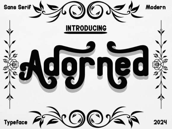 Adorned Typeface Review: A Clean Choice for Digital Branding