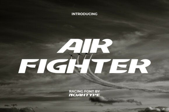 Air Fighter Typeface Review: Sporty Sans Serif for Bold Branding