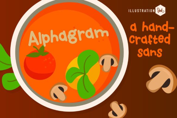 Alphagram: A Whimsical Handwritten Typeface for Creative Makers