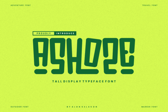 Ashoze: The Modern Sans Serif Typeface for Clean Web Design