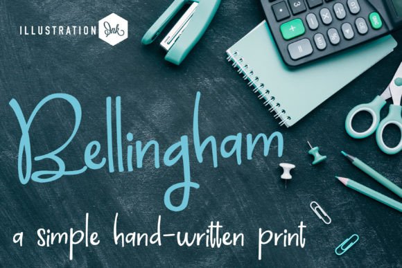 Bellingham Print Typeface Review: A Handwritten Font for Digital Brands