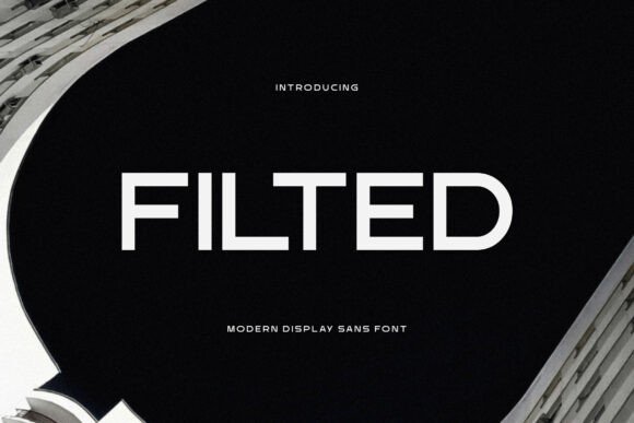 Filted: A Modern Sans Serif Typeface for Editorial Clarity
