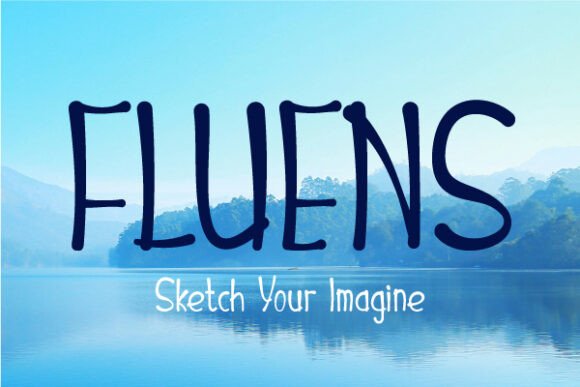 Fluens: A Handwritten Typeface for Modern Web Design