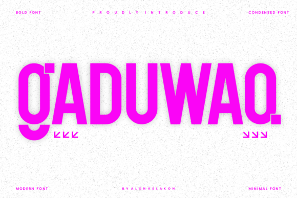 Gaduwaq: A Modern Sans Serif for Editorial Clarity