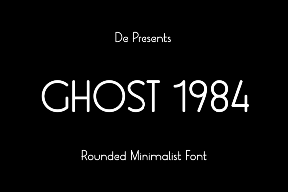 Ghost 1984: The Modern Sans Serif Font for Clean Brand Identity
