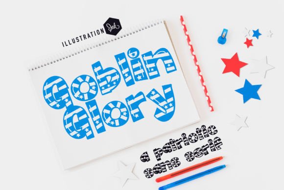 Goblin Glory: A Hand-Crafted Display Typeface for Bold Editorial Design