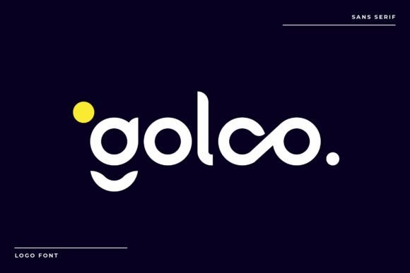 Golco Typeface: A Modern Sans Serif for Handmade Branding