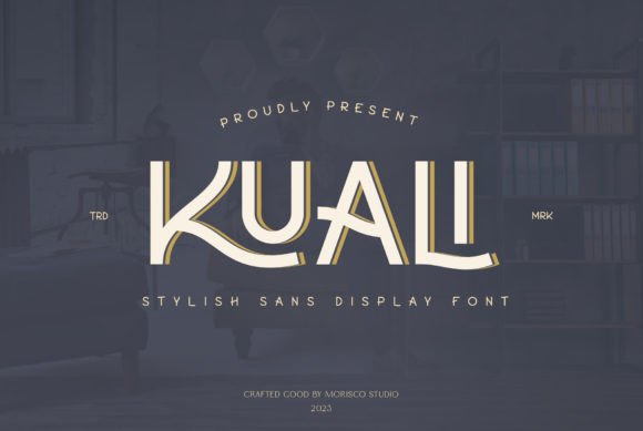 Kuali: A Stylish Sans Display Font for Editorial Design