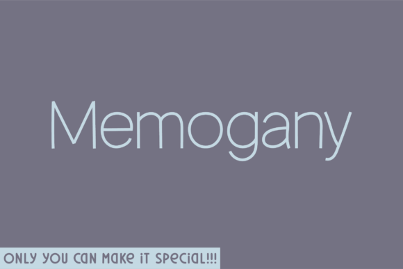 Memogany Typeface: Elevating Editorial Design with Handwritten Charm