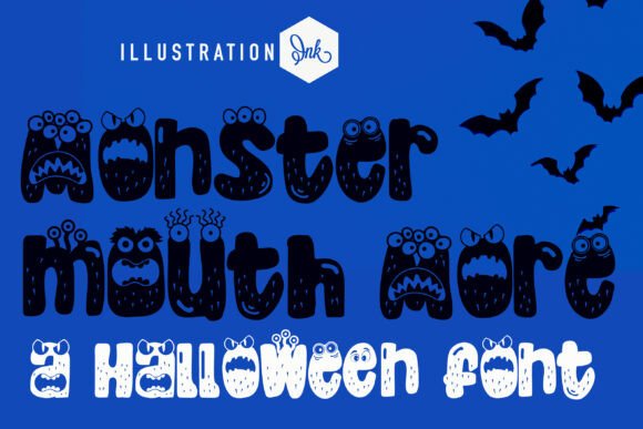 Monster Mouth More: A Playful Typeface for Editorial Branding