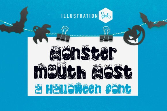 Monster Mouth Most: A Creative Font for Bold Branding