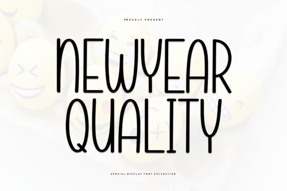 Newyear Quality: A Handwritten Sans Serif for Relaxed Branding