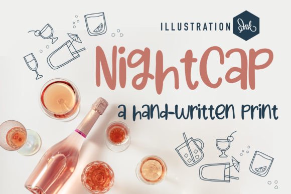 Nightcap: A Whimsical Script Handwritten Typeface for Modern Web Design