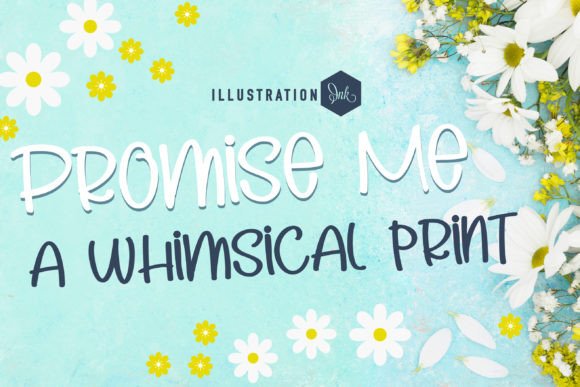 Promise Me: A Whimsical Handwritten Typeface for Modern Brand Identity