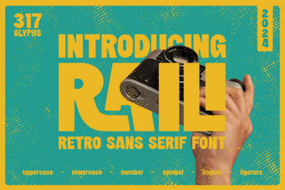 Raili: A Quirky Sans Serif for Modern Brand Identity