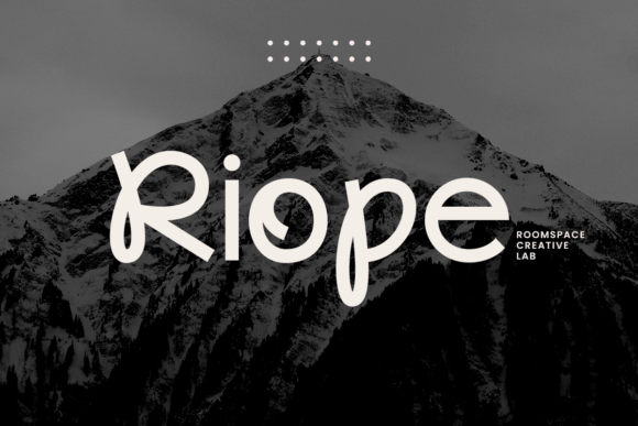 Riope Typeface: A Modern Sans Serif for Clean Digital Layouts