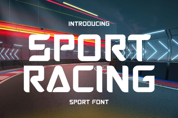 Sport Racing: The Perfect Sans Serif Typeface for Modern Editorial Design