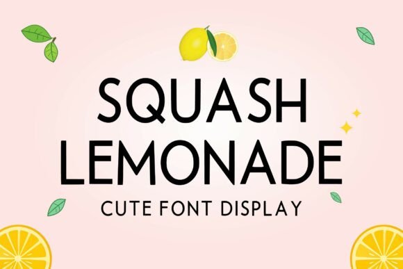 Squash Lemonade: A Soft Sans Serif Review for Modern Branding