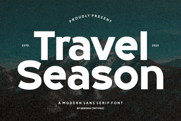 Travel Season Typeface: Elevate Your Digital Campaigns
